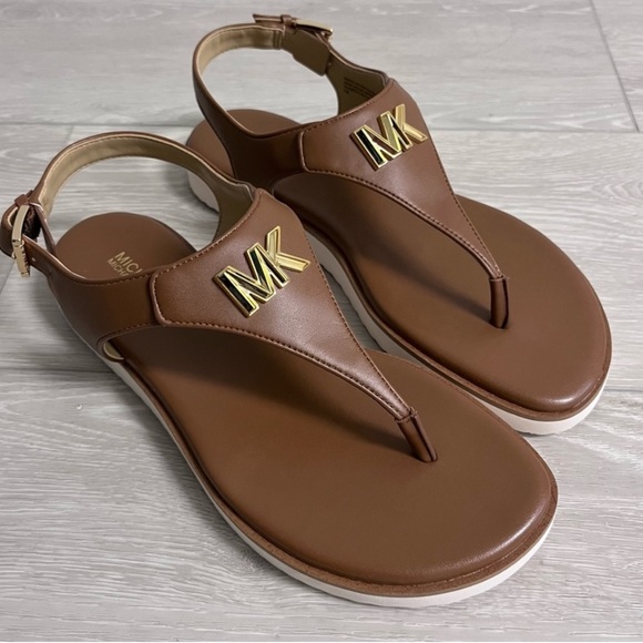 Michael Kors Shoes - Michael Kors Jilly Flat Sandal Size 7